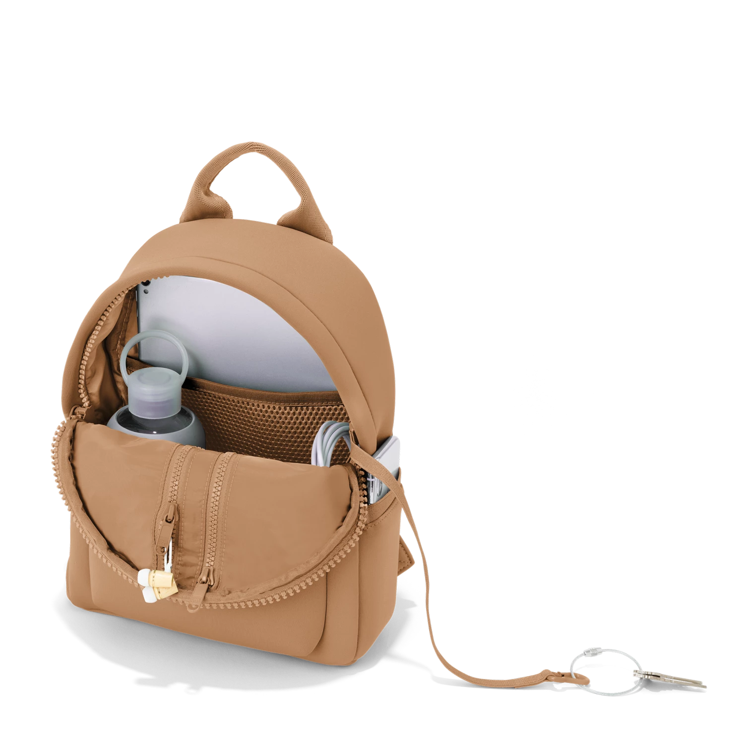 Dakota Backpack In Camel, Small 2 Dakota Backpack In Camel, Small - Image 2