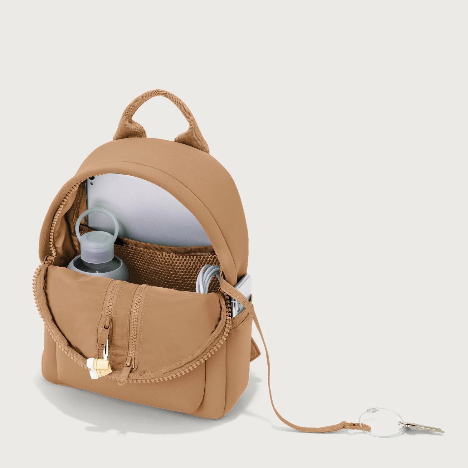 Dakota Backpack In Camel, Small 7 Dakota Backpack In Camel, Small - Image 7