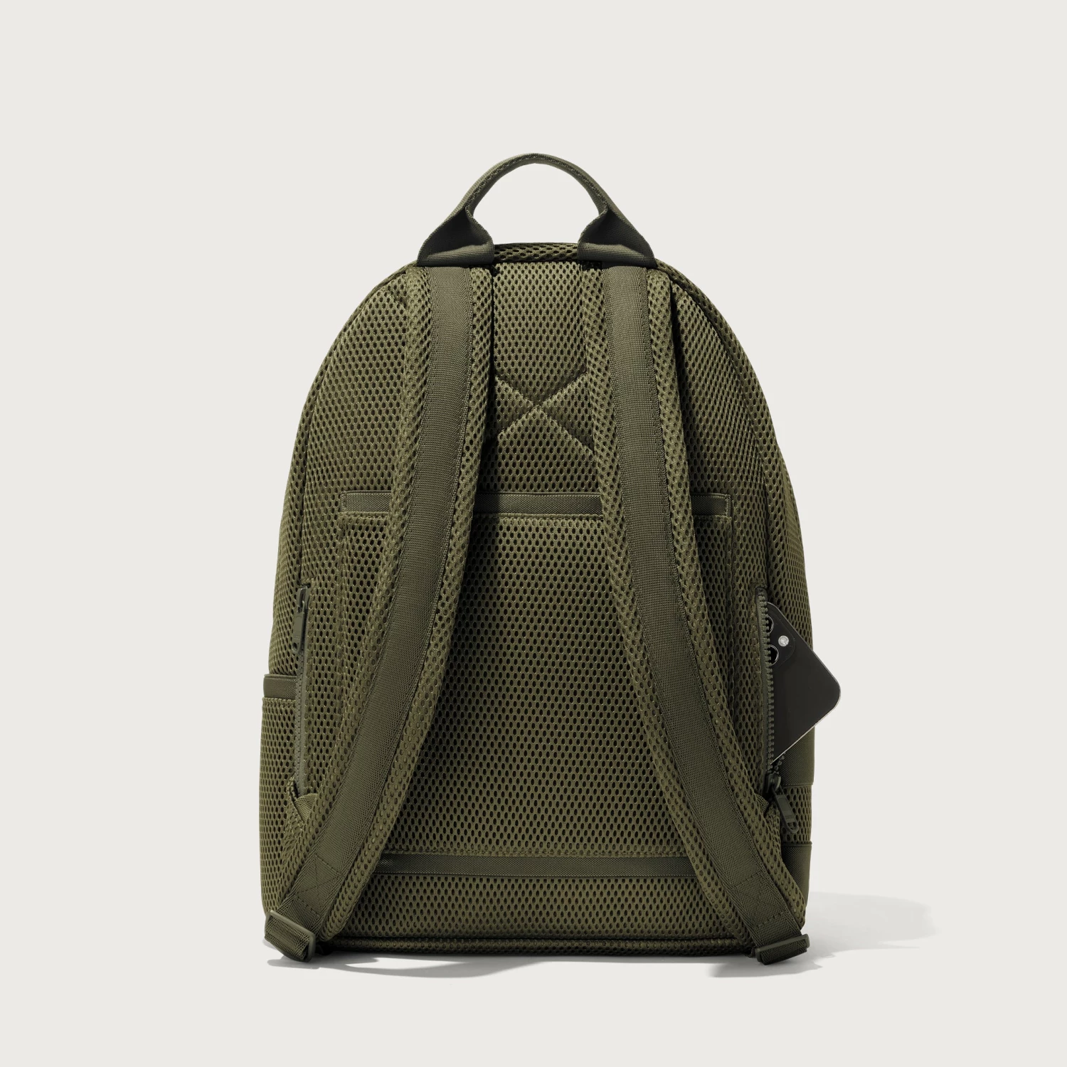 Dakota Backpack In Dark Moss Air Mesh, Medium 5 Dakota Backpack In Dark Moss Air Mesh, Medium - Image 5