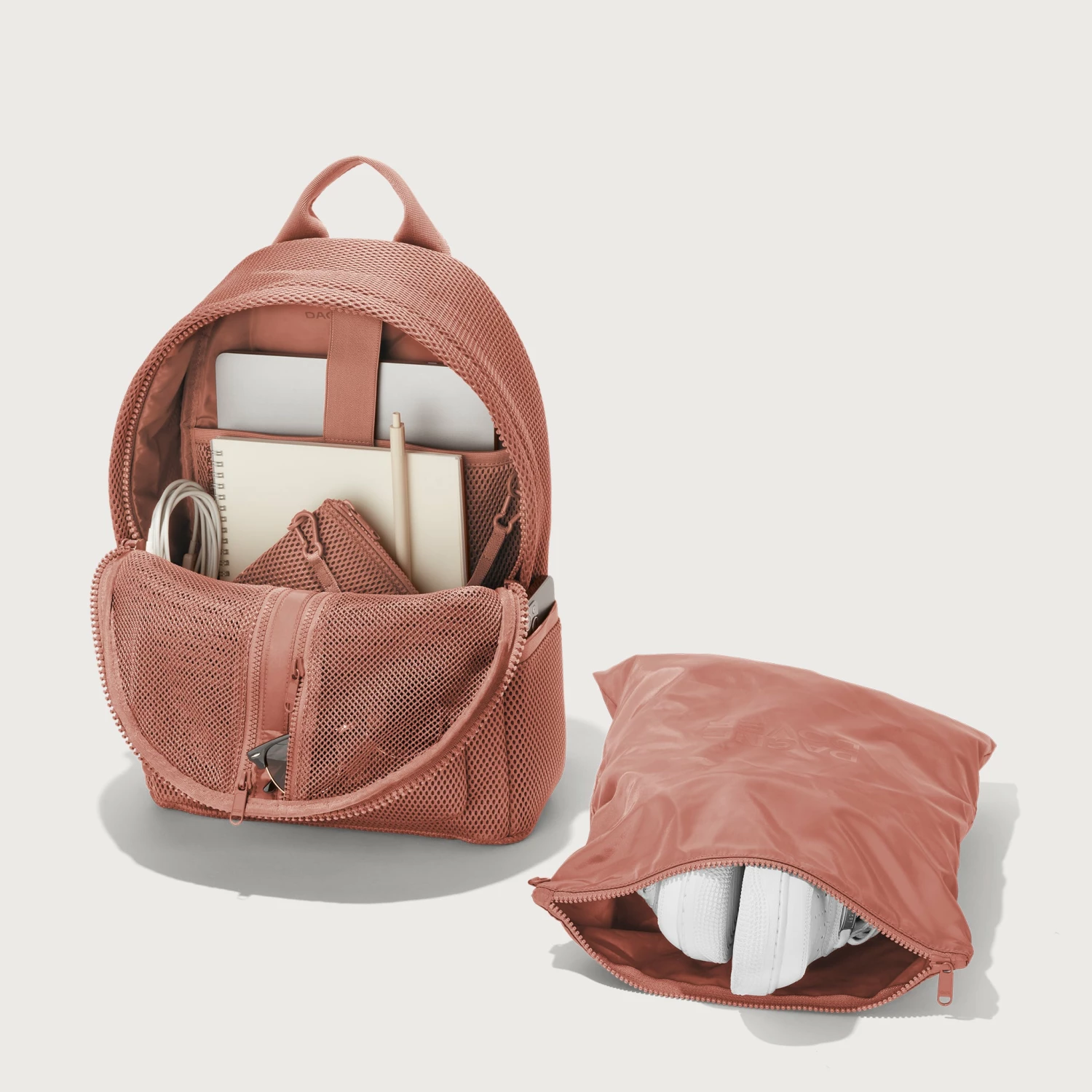 Dakota Backpack In Warm Dust Air Mesh, Medium 8 Dakota Backpack In Warm Dust Air Mesh, Medium - Image 8