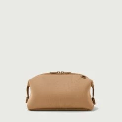 Hunter Toiletry Bag In Camel, Large -Hot Sale Dagne Dover Store 365 Hunter Camel L 0126 EDEAE8