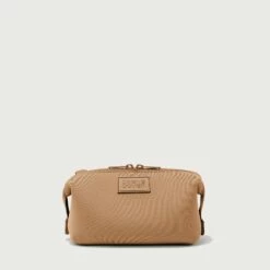 Hunter Toiletry Bag In Camel, Small -Hot Sale Dagne Dover Store 365 Hunter Camel S 0146 EDEAE8