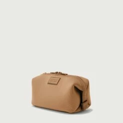 Hunter Toiletry Bag In Camel, Small -Hot Sale Dagne Dover Store 365 Hunter Camel S 0174 EDEAE8