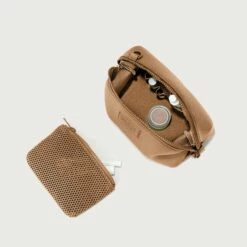 Hunter Toiletry Bag In Camel, Small -Hot Sale Dagne Dover Store 365 Hunter Camel S 1471 EDEAE8