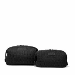 Hunter Toiletry Bag In Onyx Air Mesh, Large -Hot Sale Dagne Dover Store 365 Hunter L Onyx Comparison FFFFFF