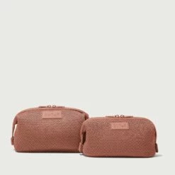 Hunter Toiletry Bag In Warm Dust Air Mesh, Small -Hot Sale Dagne Dover Store 365 Hunter L Warm Dust Comparisoncopy EDEAE8