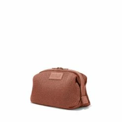 Hunter Toiletry Bag In Warm Dust Air Mesh, Large -Hot Sale Dagne Dover Store 365 Hunter L Warm Dust FFFFFF