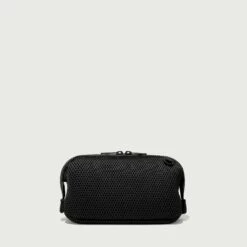 Hunter Toiletry Bag In Onyx Air Mesh, Small -Hot Sale Dagne Dover Store 365 Hunter S Onyx Backcopy EDEAE8