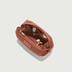 Hunter Toiletry Bag In Warm Dust Air Mesh, Small -Hot Sale Dagne Dover Store 365 Hunter S Warm Dust Aerial Bag Onlycopy EDEAE8