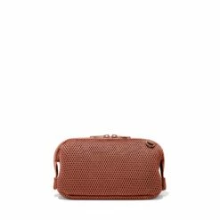 Hunter Toiletry Bag In Warm Dust Air Mesh, Small -Hot Sale Dagne Dover Store 365 Hunter S Warm Dust Back FFFFFF