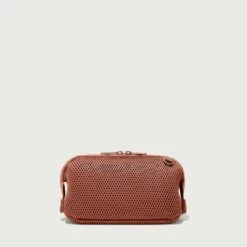 Hunter Toiletry Bag In Warm Dust Air Mesh, Small -Hot Sale Dagne Dover Store 365 Hunter S Warm Dust Backcopy EDEAE8