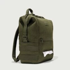 Indi Diaper Backpack In Dark Moss Air Mesh, Large -Hot Sale Dagne Dover Store 365 Indi L Dark Moss Wipescopy EDEAE8