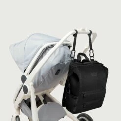 Indi Diaper Backpack In Onyx Air Mesh, Large -Hot Sale Dagne Dover Store 365 Indi L Onyx Strollercopy EDEAE8
