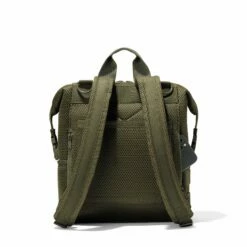 Indi Diaper Backpack In Dark Moss Air Mesh, Medium 31 Indi Diaper Backpack In Dark Moss Air Mesh, Medium -Hot Sale Dagne Dover Store 365 Indi M Dark Moss Back FFFFFF
