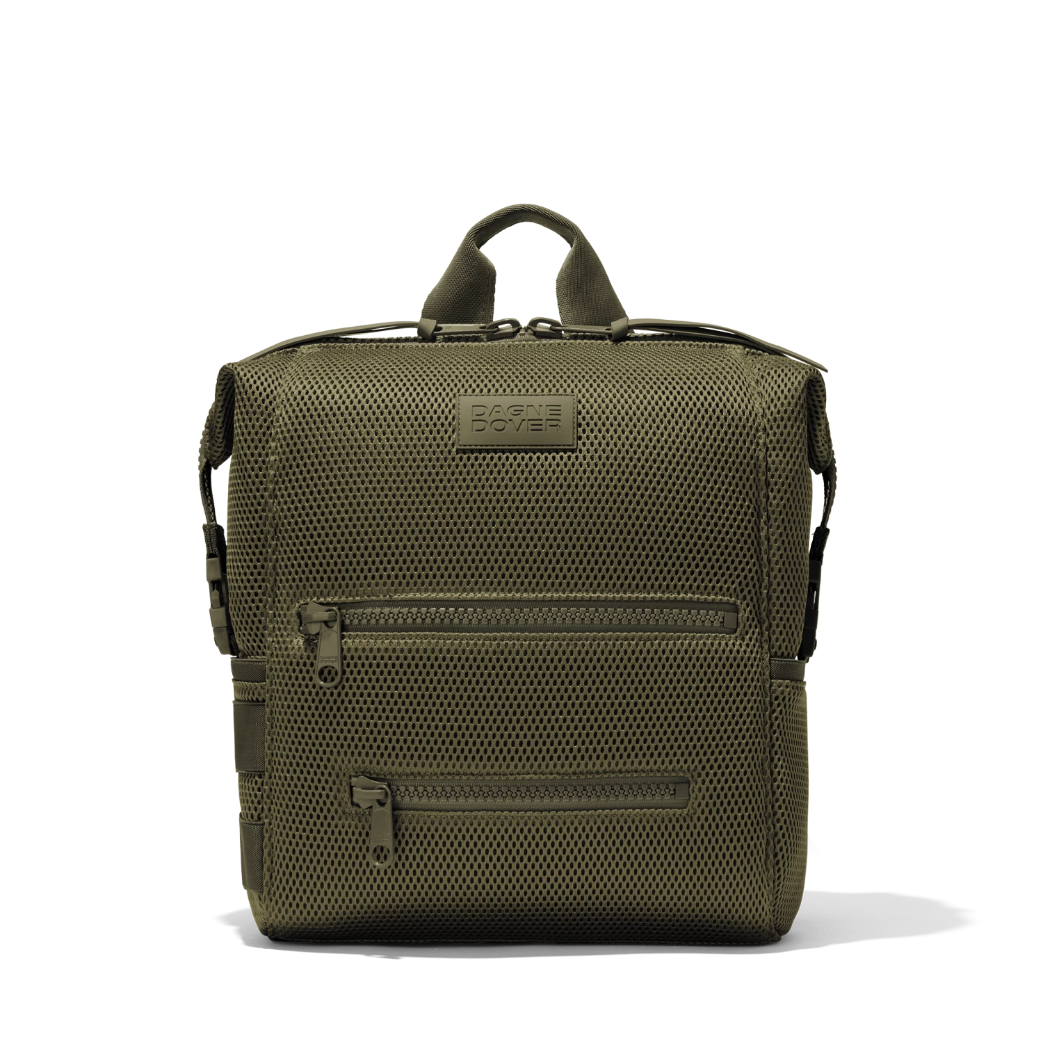 Indi Diaper Backpack In Dark Moss Air Mesh, Medium 1 Indi Diaper Backpack In Dark Moss Air Mesh, Medium