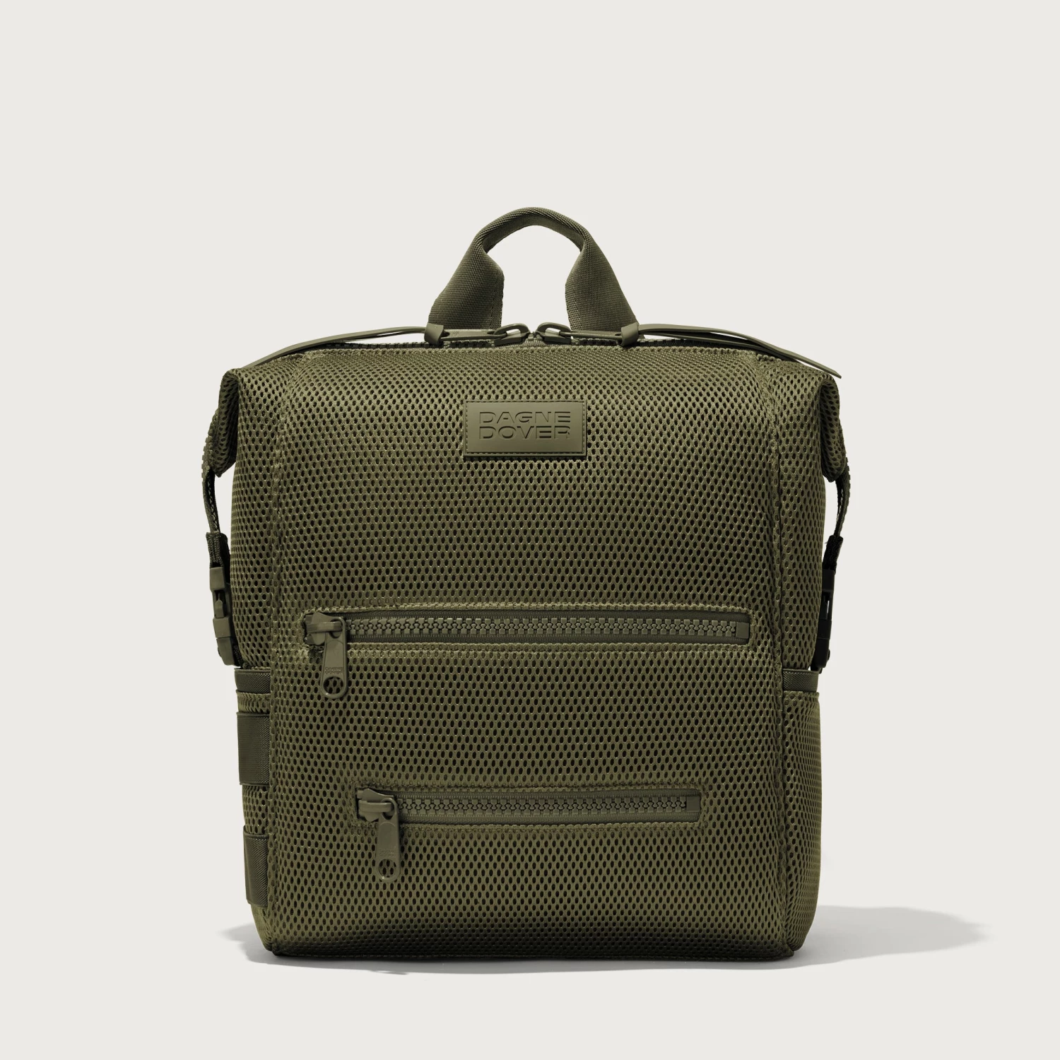 Indi Diaper Backpack In Dark Moss Air Mesh, Medium 3 Indi Diaper Backpack In Dark Moss Air Mesh, Medium - Image 3