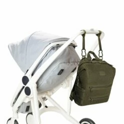 Indi Diaper Backpack In Dark Moss Air Mesh, Medium 34 Indi Diaper Backpack In Dark Moss Air Mesh, Medium -Hot Sale Dagne Dover Store 365 Indi M Dark Moss Stroller FFFFFF