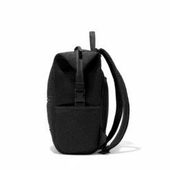 Indi Diaper Backpack In Onyx Air Mesh, Medium -Hot Sale Dagne Dover Store 365 Indi M Onyx Side FFFFFF