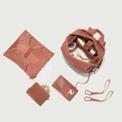 Indi Diaper Backpack In Warm Dust Air Mesh, Medium -Hot Sale Dagne Dover Store 365 Indi M Warm Dust Aerialcopy EDEAE8