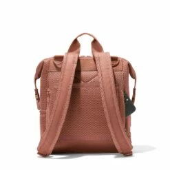 Indi Diaper Backpack In Warm Dust Air Mesh, Medium -Hot Sale Dagne Dover Store 365 Indi M Warm Dust Back FFFFFF