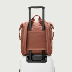 Indi Diaper Backpack In Warm Dust Air Mesh, Medium -Hot Sale Dagne Dover Store 365 Indi M Warm Dust Luggage2copy EDEAE8