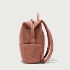Indi Diaper Backpack In Warm Dust Air Mesh, Medium -Hot Sale Dagne Dover Store 365 Indi M Warm Dust Sidecopy EDEAE8