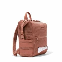 Indi Diaper Backpack In Warm Dust Air Mesh, Medium -Hot Sale Dagne Dover Store 365 Indi M Warm Dust Wipes FFFFFF