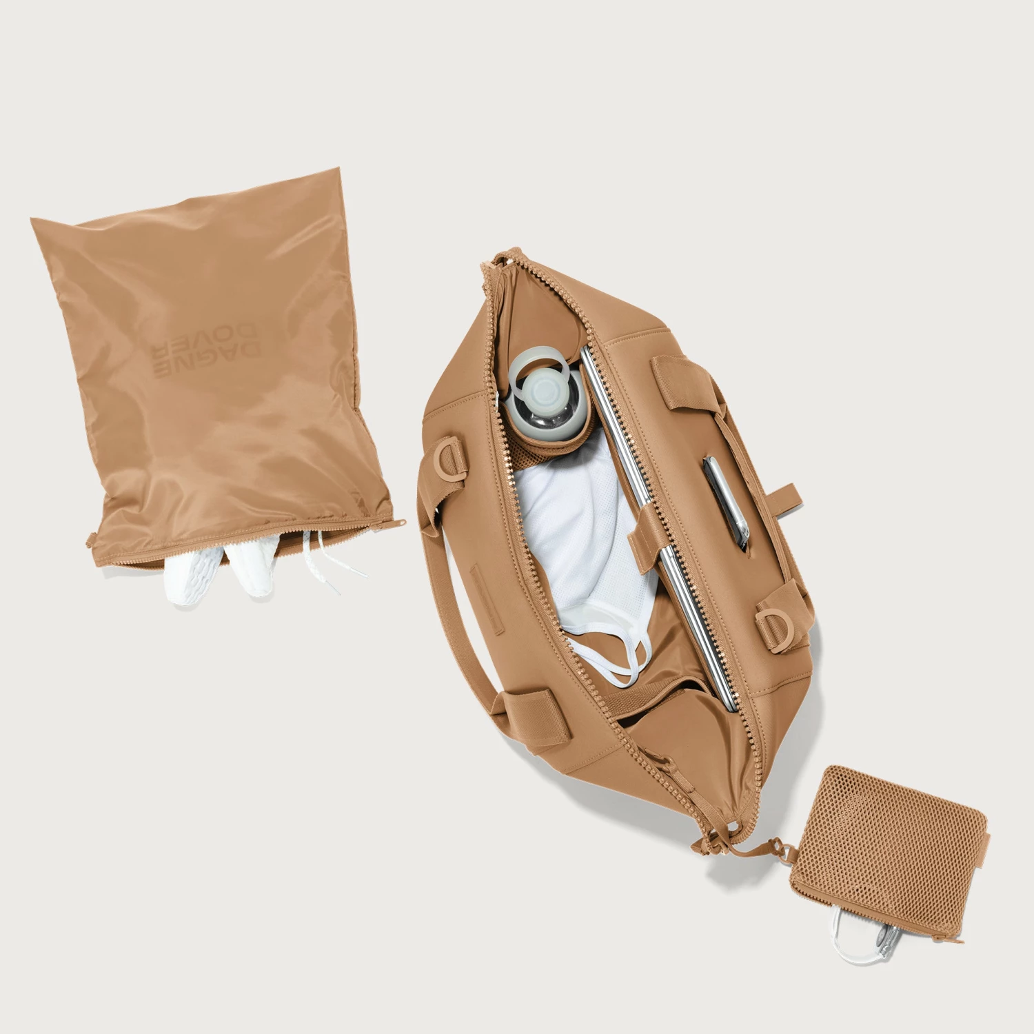 Landon Carryall In Camel, Medium 8 Landon Carryall In Camel, Medium - Image 8