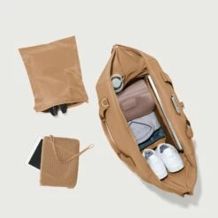 Landon Carryall In Camel, Extra Large -Hot Sale Dagne Dover Store 365 Landon Camel XL 1785 2048x2048 EDEAE8