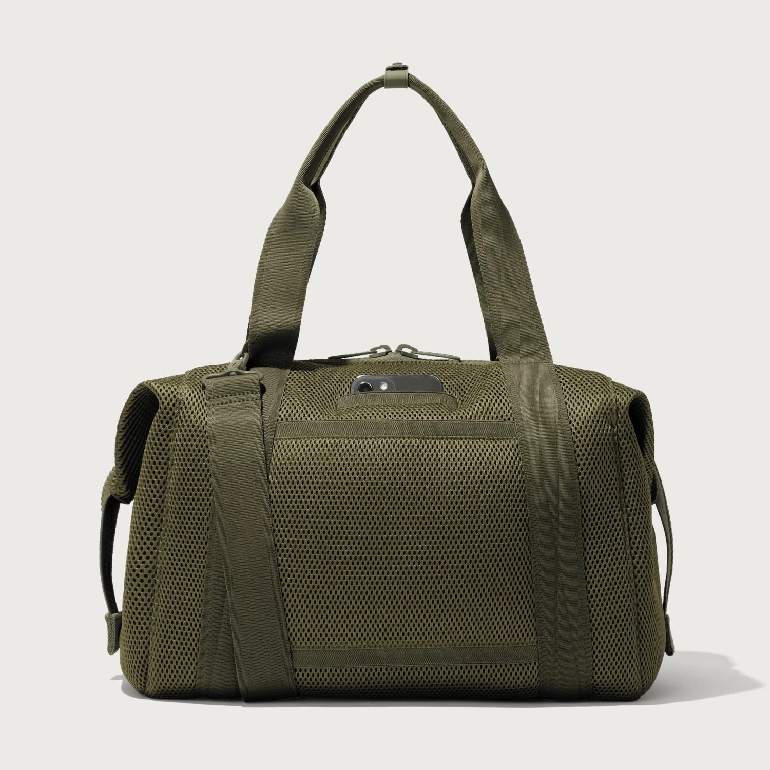 Landon Carryall In Dark Moss Air Mesh, Large 5 Landon Carryall In Dark Moss Air Mesh, Large - Image 5