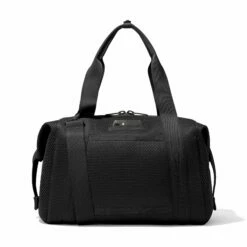 Landon Carryall In Onyx Air Mesh, Large -Hot Sale Dagne Dover Store 365 Landon L Onyx Back FFFFFF