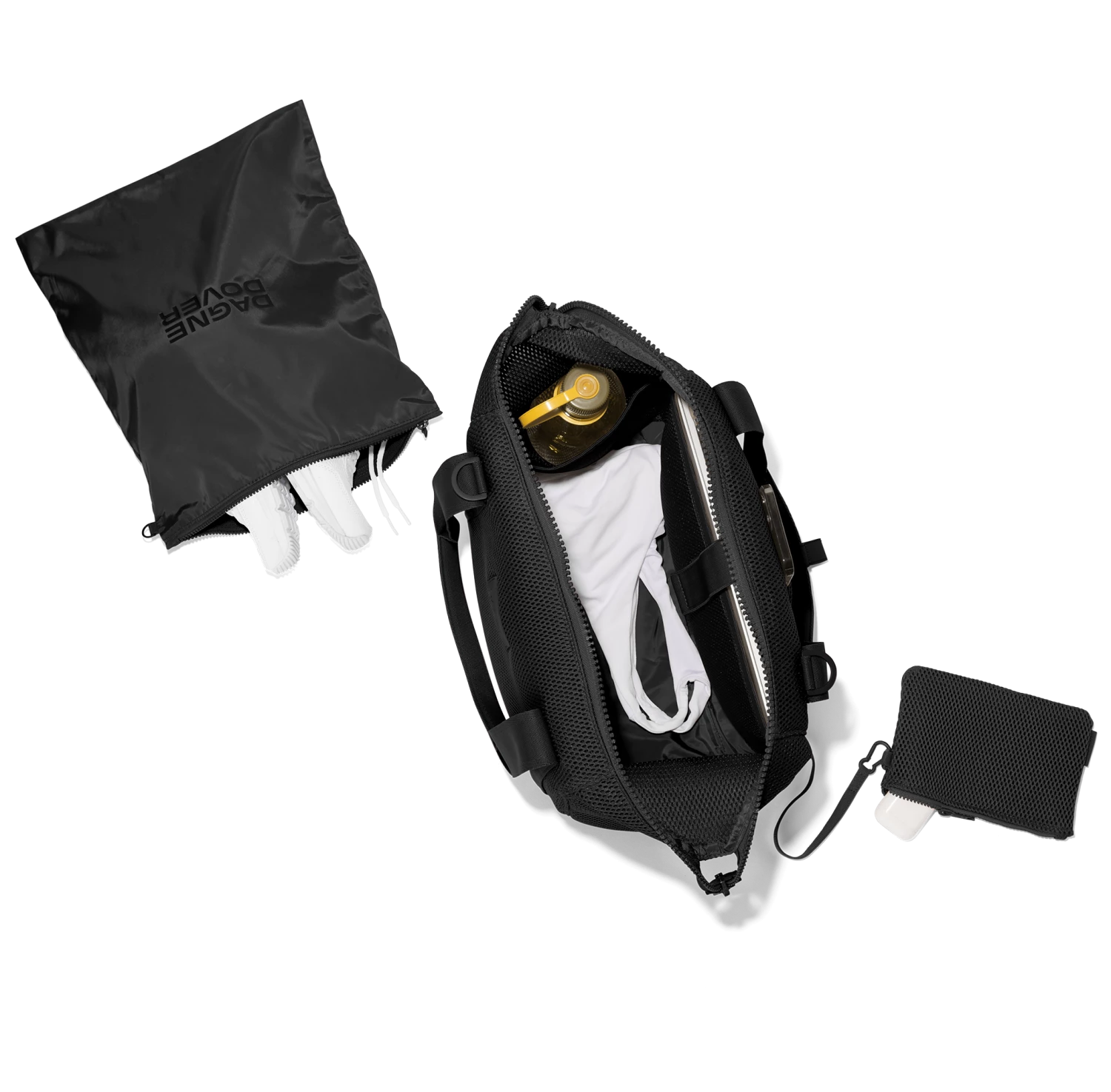 Landon Carryall In Onyx Air Mesh, Medium 2 Landon Carryall In Onyx Air Mesh, Medium - Image 2