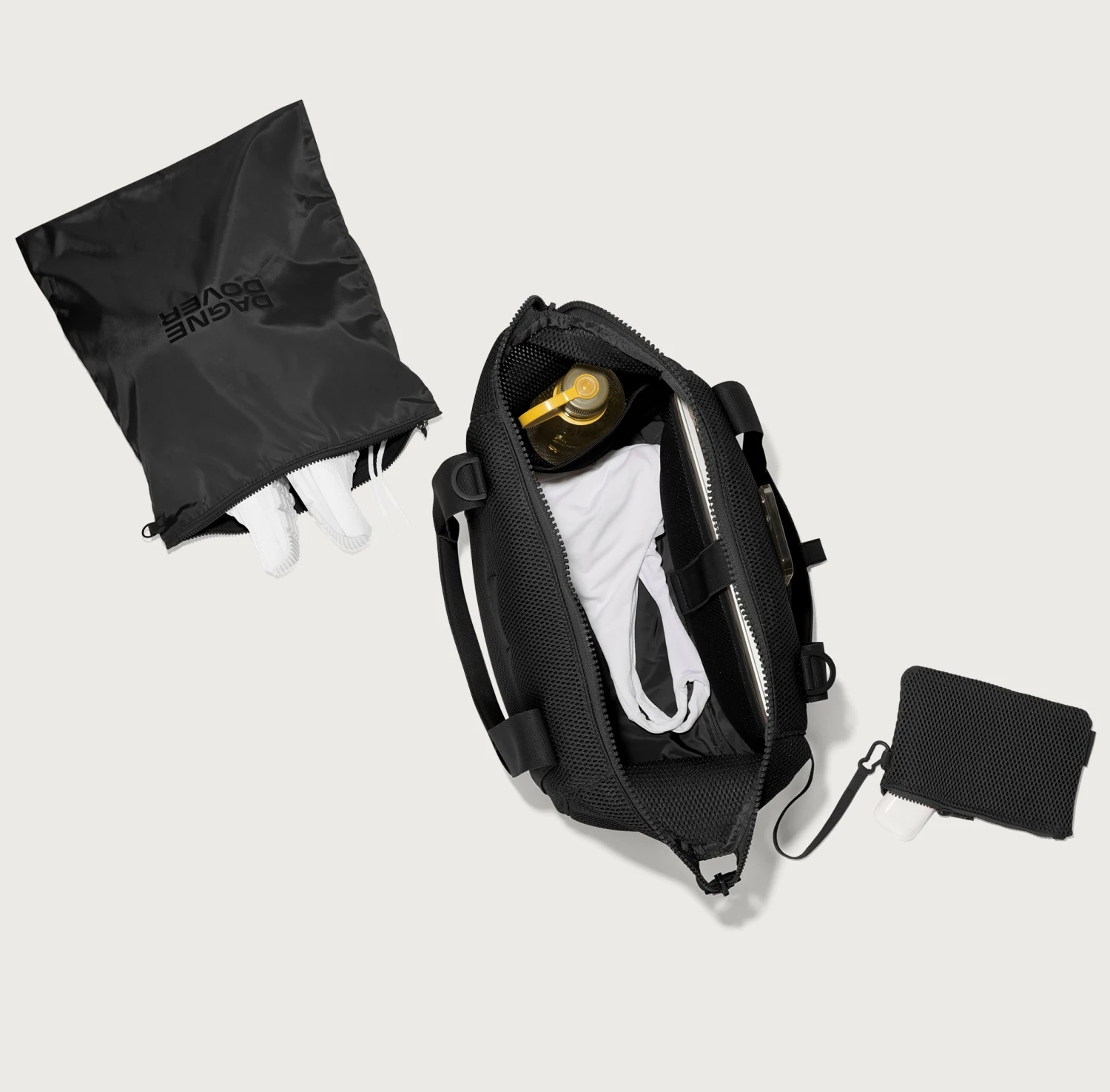 Landon Carryall In Onyx Air Mesh, Medium 9 Landon Carryall In Onyx Air Mesh, Medium - Image 9