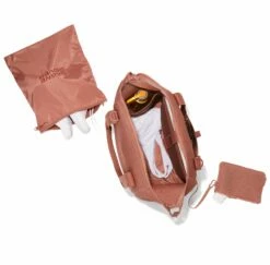 Landon Carryall In Warm Dust Air Mesh, Medium -Hot Sale Dagne Dover Store 365 Landon M Warm Dust Aerial FFFFFF