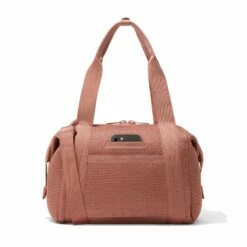Landon Carryall In Warm Dust Air Mesh, Medium -Hot Sale Dagne Dover Store 365 Landon M Warm Dust Back FFFFFF