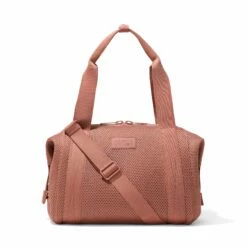 Landon Carryall In Warm Dust Air Mesh, Medium -Hot Sale Dagne Dover Store 365 Landon M Warm Dust Front FFFFFF