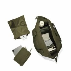 Landon Carryall In Dark Moss Air Mesh, Extra Large -Hot Sale Dagne Dover Store 365 Landon XL Dark Moss Aerial FFFFFF