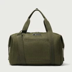 Landon Carryall In Dark Moss Air Mesh, Extra Large -Hot Sale Dagne Dover Store 365 Landon XL Dark Moss Backcopy EDEAE8