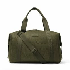 Landon Carryall In Dark Moss Air Mesh, Extra Large -Hot Sale Dagne Dover Store 365 Landon XL Dark Moss Front FFFFFF