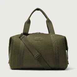 Landon Carryall In Dark Moss Air Mesh, Extra Large -Hot Sale Dagne Dover Store 365 Landon XL Dark Moss Frontcopy EDEAE8