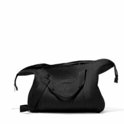 Landon Carryall In Onyx Air Mesh, Extra Large -Hot Sale Dagne Dover Store 365 Landon XL Onyx Bag Open FFFFFF