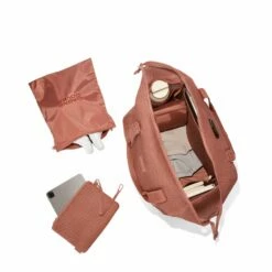 Landon Carryall In Warm Dust Air Mesh, Extra Large -Hot Sale Dagne Dover Store 365 Landon XL Warm Dust Aerial FFFFFF