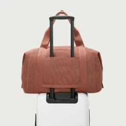 Landon Carryall In Warm Dust Air Mesh, Extra Large -Hot Sale Dagne Dover Store 365 Landon XL Warm Dust Luggagecopy EDEAE8