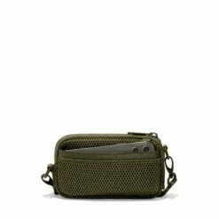 Mara Phone Sling In Dark Moss Air Mesh -Hot Sale Dagne Dover Store 365 Mara Dark Moss Back FFFFFF