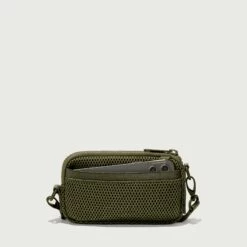 Mara Phone Sling In Dark Moss Air Mesh -Hot Sale Dagne Dover Store 365 Mara Dark Moss Backcopy EDEAE8