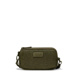 Mara Phone Sling In Dark Moss Air Mesh