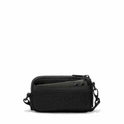 Mara Phone Sling In Onyx Air Mesh -Hot Sale Dagne Dover Store 365 Mara Onyx Back FFFFFF