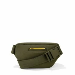 Ace Fanny Pack In Dark Moss -Hot Sale Dagne Dover Store 365Neoprene Ace DarkMoss Back FFFFFF