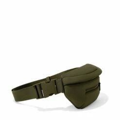 Ace Fanny Pack In Dark Moss -Hot Sale Dagne Dover Store 365Neoprene Ace DarkMoss Side FFFFFF