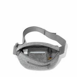 Ace Fanny Pack In Heather Grey -Hot Sale Dagne Dover Store 365Neoprene Ace HeatherGrey Topdown FFFFFF